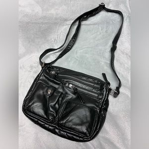 Black crossbody purse